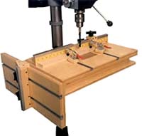 woodworking drill press table
